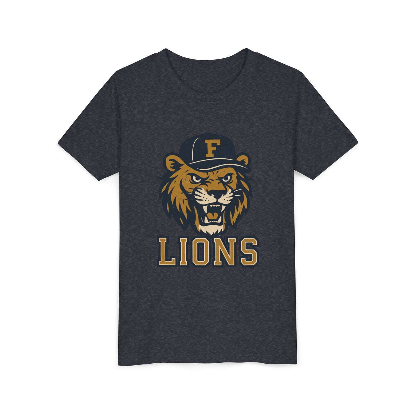 Youth Retro Roaring Lions Tee - Bella Canvas