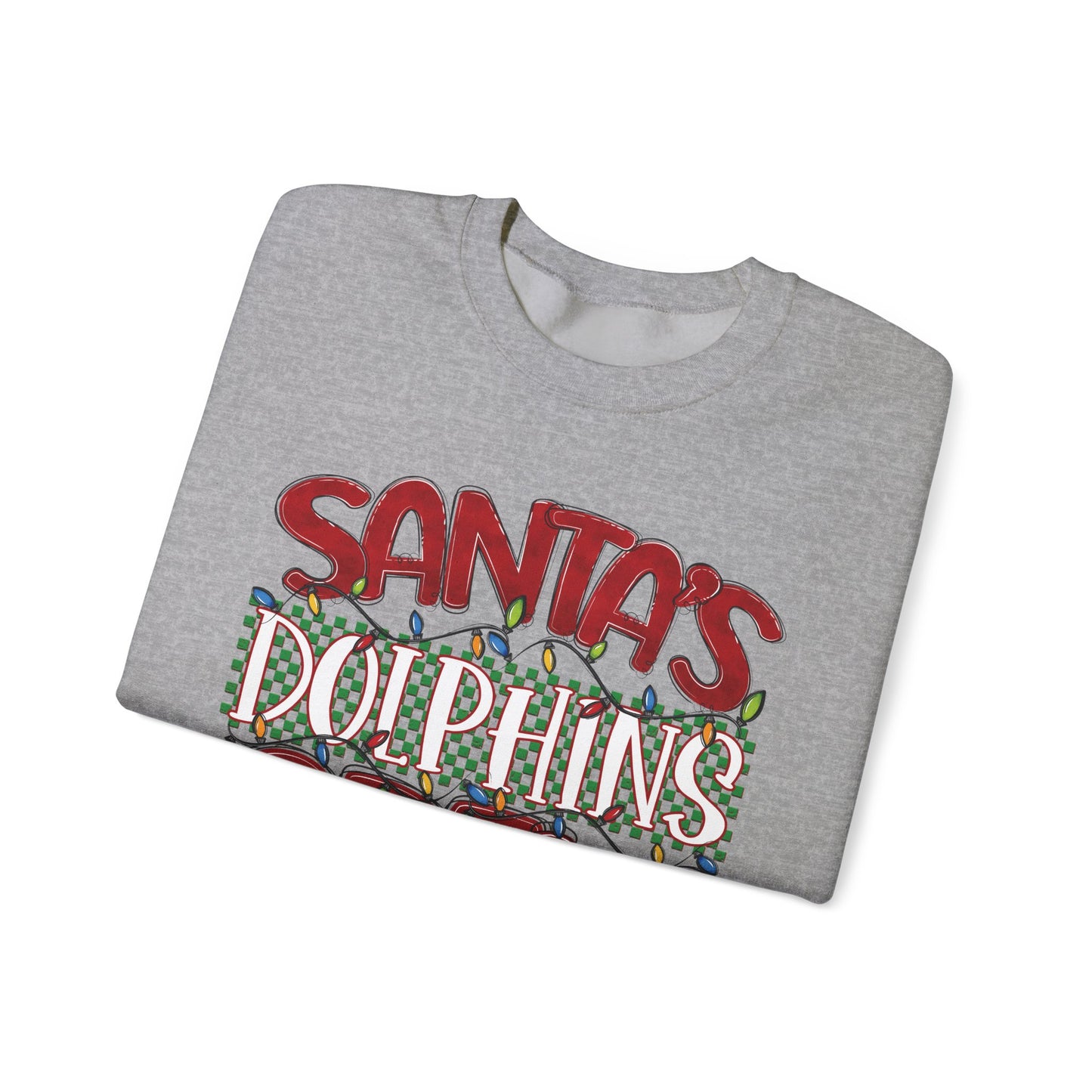 Santa's Dolphins Crew - Gildan