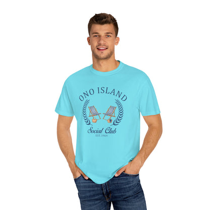 Ono Island Social Club Tee - Comfort Colors