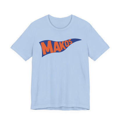 Adult Makos Pennant Unisex Jersey Tee - Bella Canvas