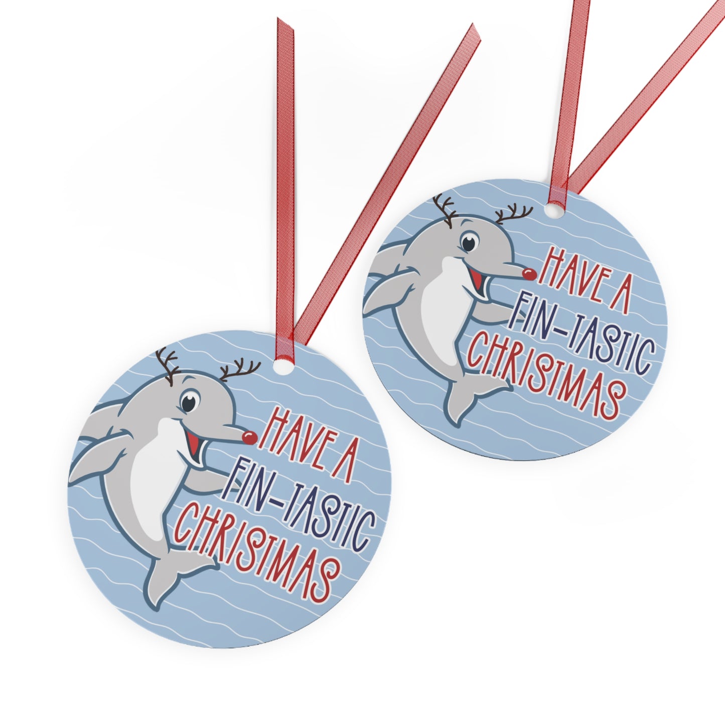 Fintastic Dolphin Ornament