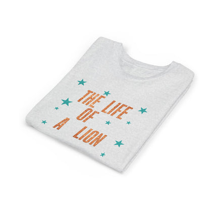Life of a Lion Faux Glitter - Bella Canvas