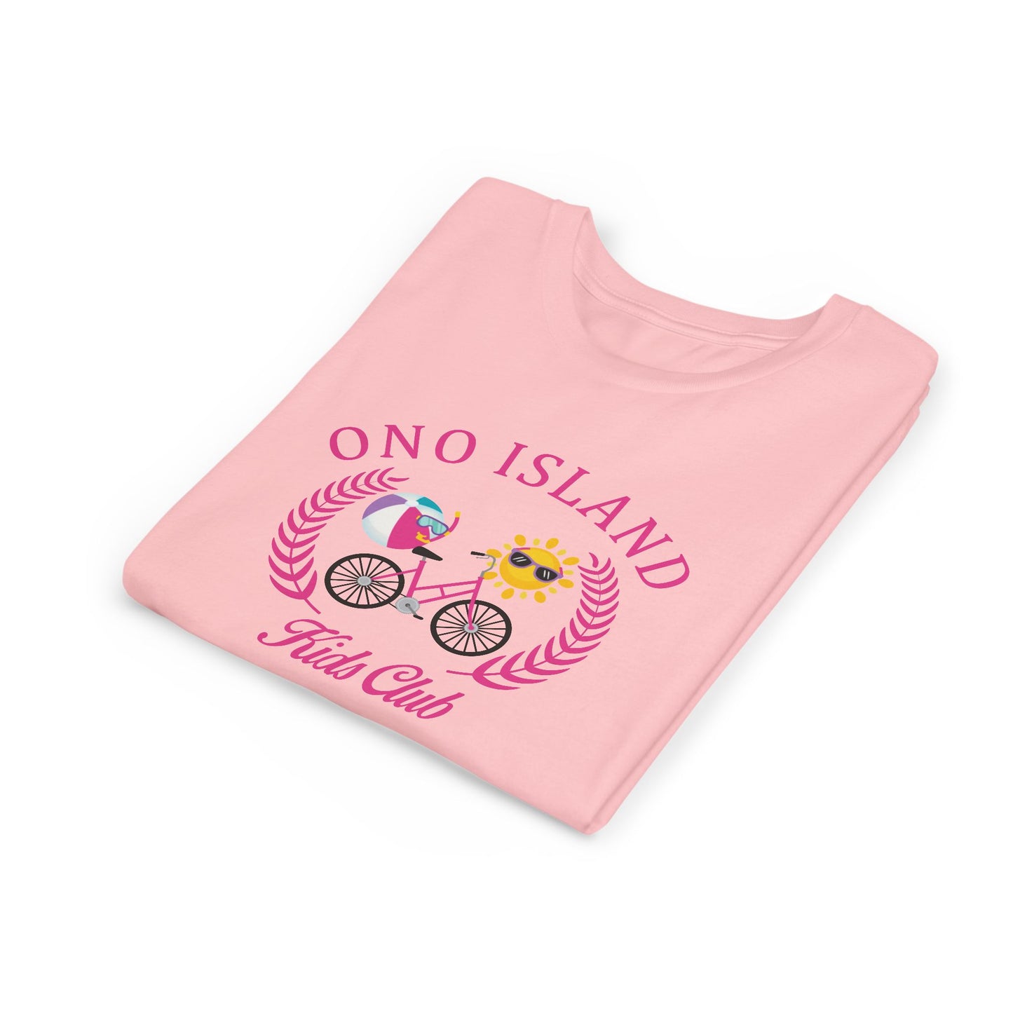Ono Island Kids Club Pink Tee - Bella Canvas
