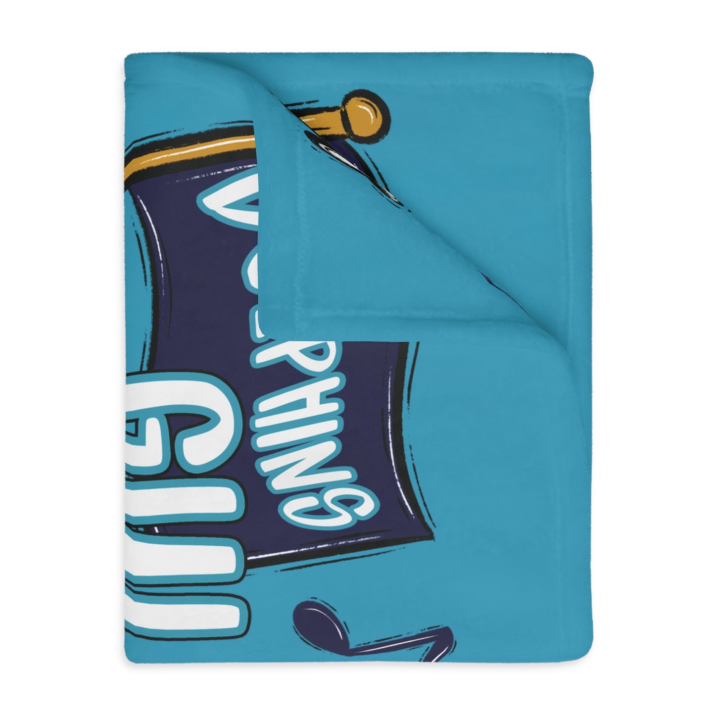 GS Marching Band 2 Sided Cozy Microfiber Blanket