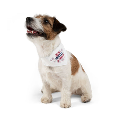 Small Red, White & Woof Design for Dogs
