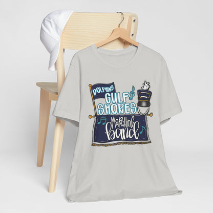 Adult Gulf Shores Band Tee - Bella Canvas