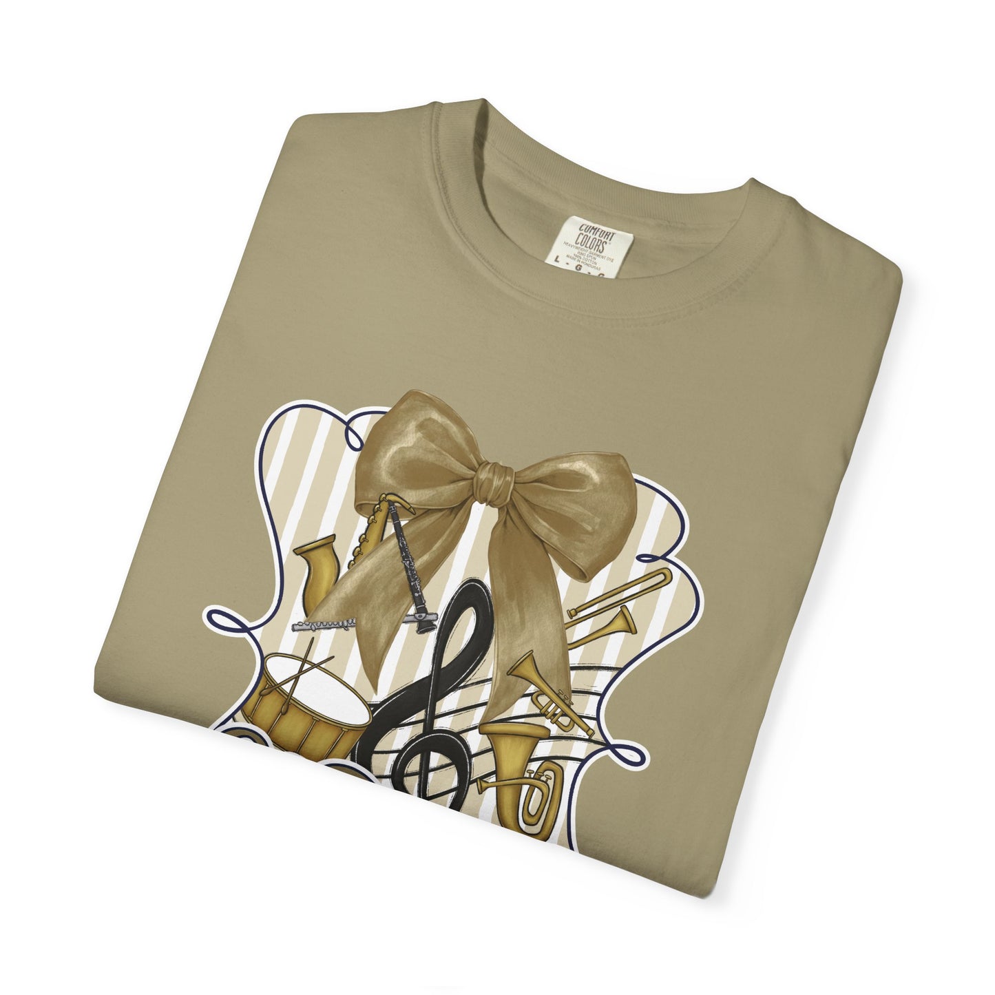 Adult Lions Coquette Band Tee - Comfort Colors