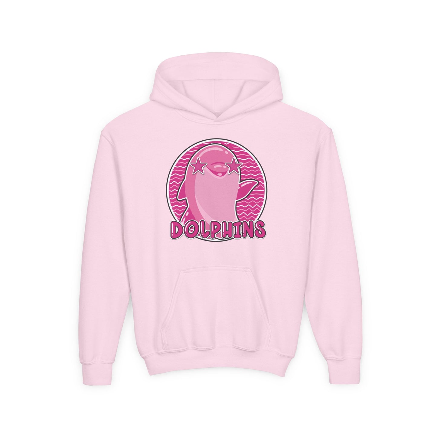 Youth Dolphin Preppy Starry Hoodied