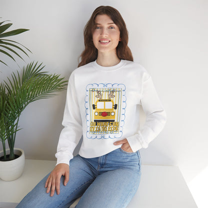 Christmas Bus Driver Sweatshirt - Gildan