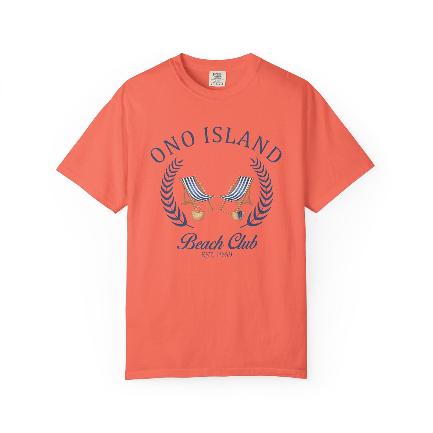 Ono Island Beach Club T-Shirt - Comfort Colors