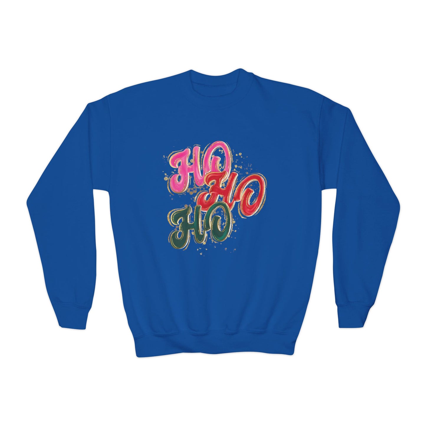 Youth HO HO HO Sweatshirt Gildan