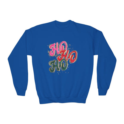 Youth HO HO HO Sweatshirt Gildan