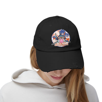 Bubble Poppin Makos Distressed Cap