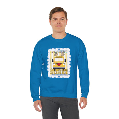 Christmas Bus Driver Sweatshirt - Gildan