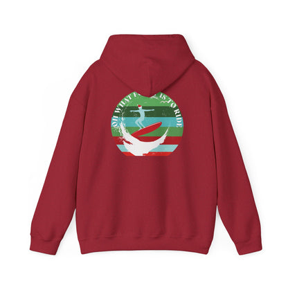 Adult Christmas Surf Hoodie - Gildan