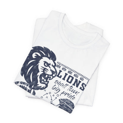 Lion Small Town Big Pride Tee - Bella Canvas