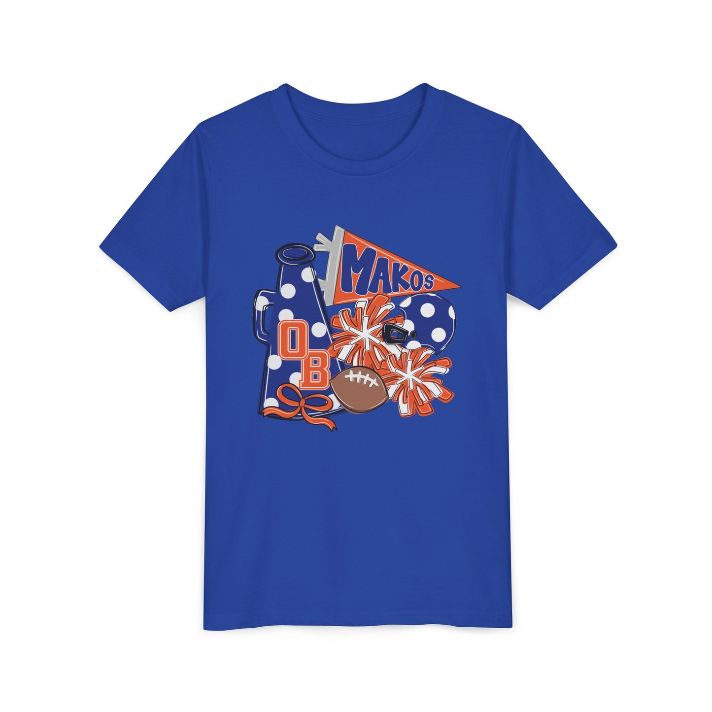 Youth Makos Football Spirit Tee
