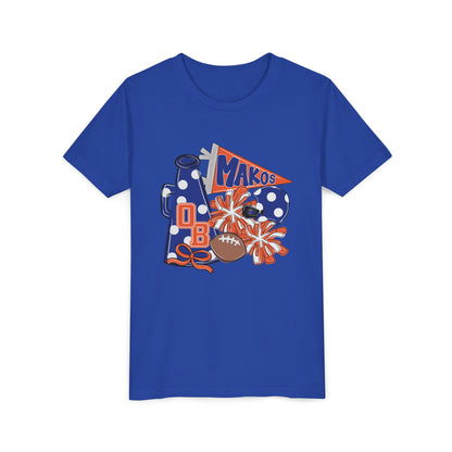 Youth Makos Football Spirit Tee