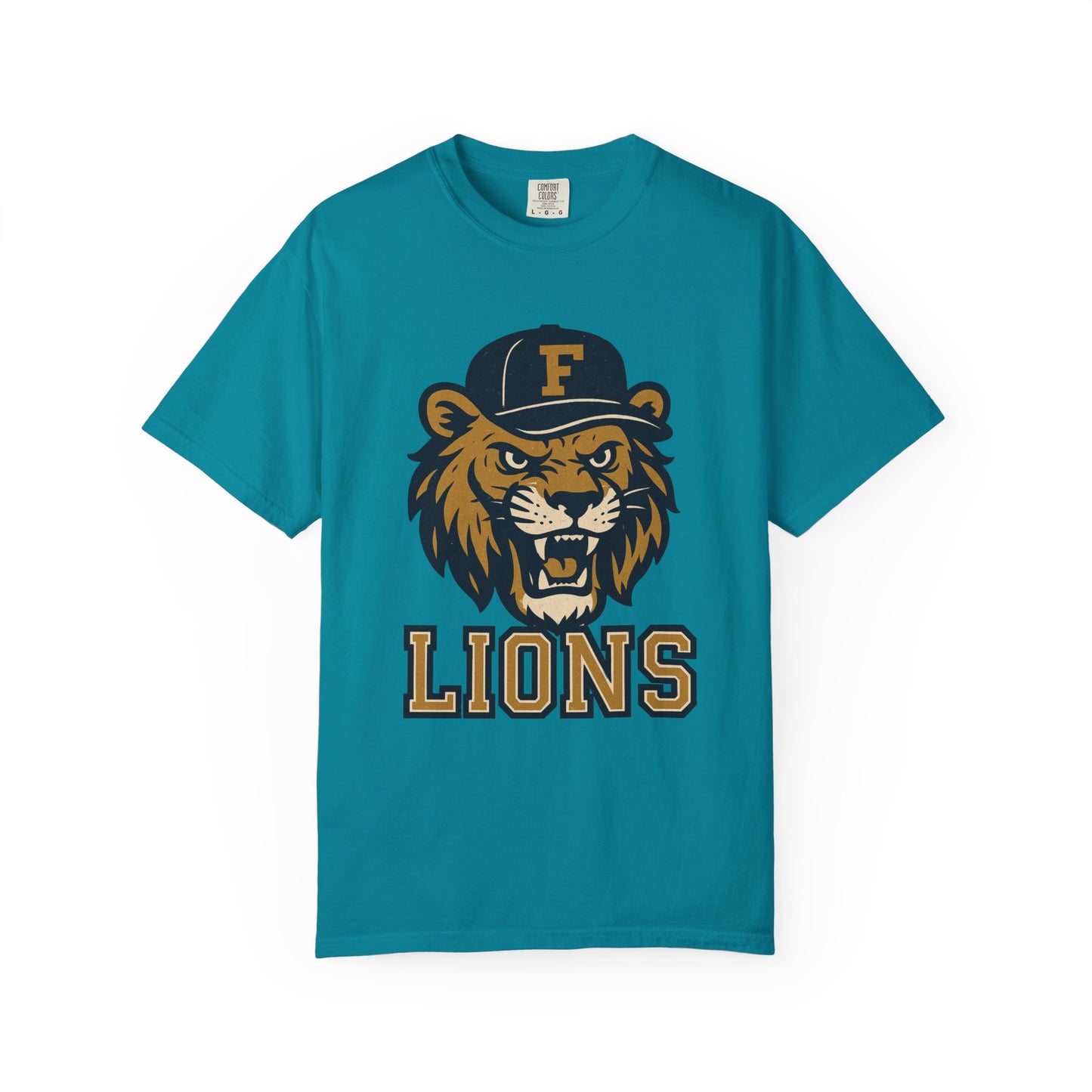 Adult Retro Roaring Lions T-Shirt - Comfort Colors