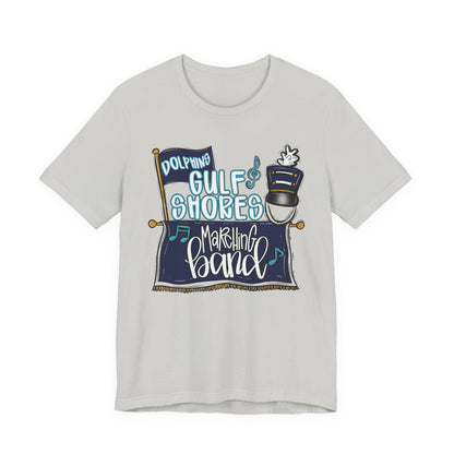 Adult Gulf Shores Band Tee - Bella Canvas
