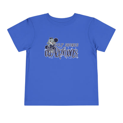 Dolphin Polka Dots Bella Canvas Toddler