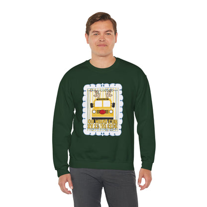 Christmas Bus Driver Sweatshirt - Gildan
