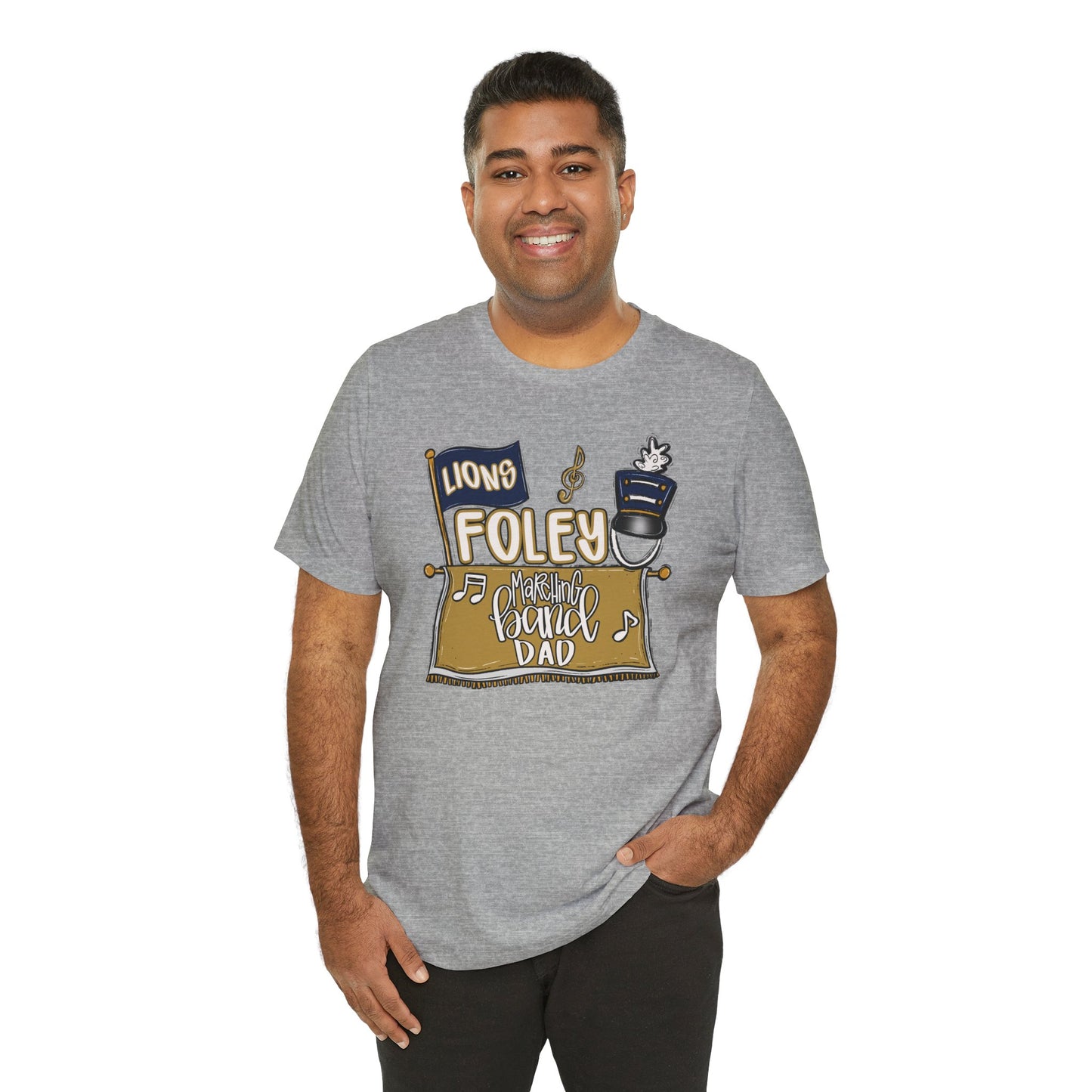 Foley Band Dad Tee - Bella Canvas