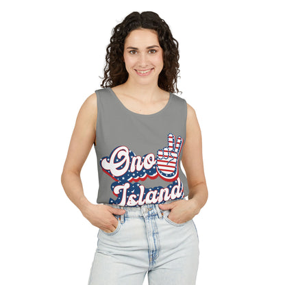 Ono Island Peace Tank Top - Unisex Comfort Colors