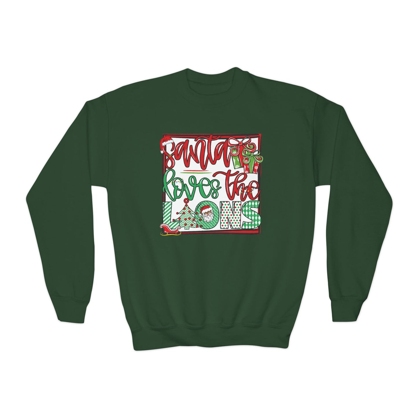 Youth Lions Christmas - Gildan