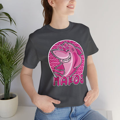 Adult Preppy Makos Tee - Bella Canvas