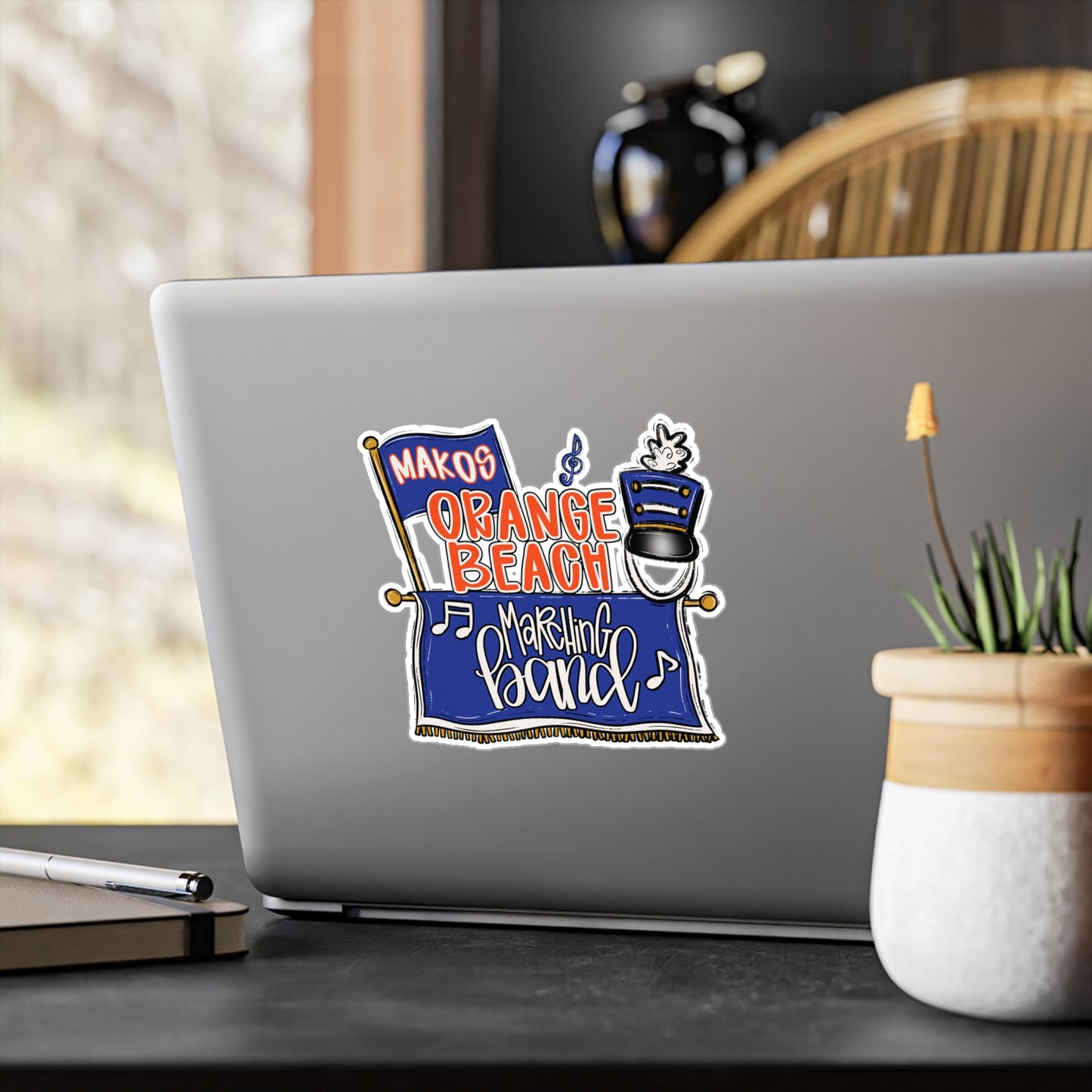 Makos Marching Band Kiss-Cut Vinyl Decals |