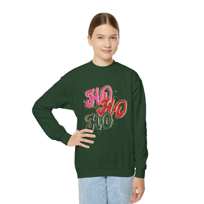 Youth HO HO HO Sweatshirt Gildan