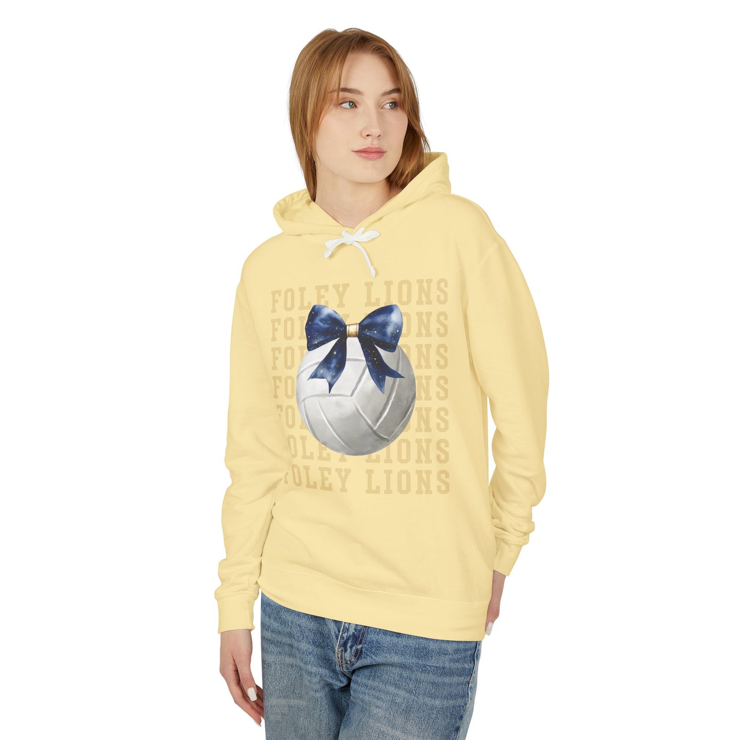 Foley Lions Volleyball Coquette Hoodie