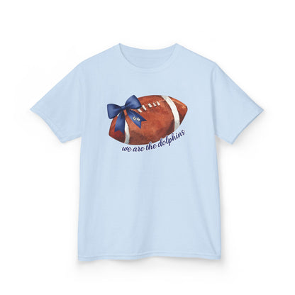 YOUTH GS Bow We Are The Dolphins Football