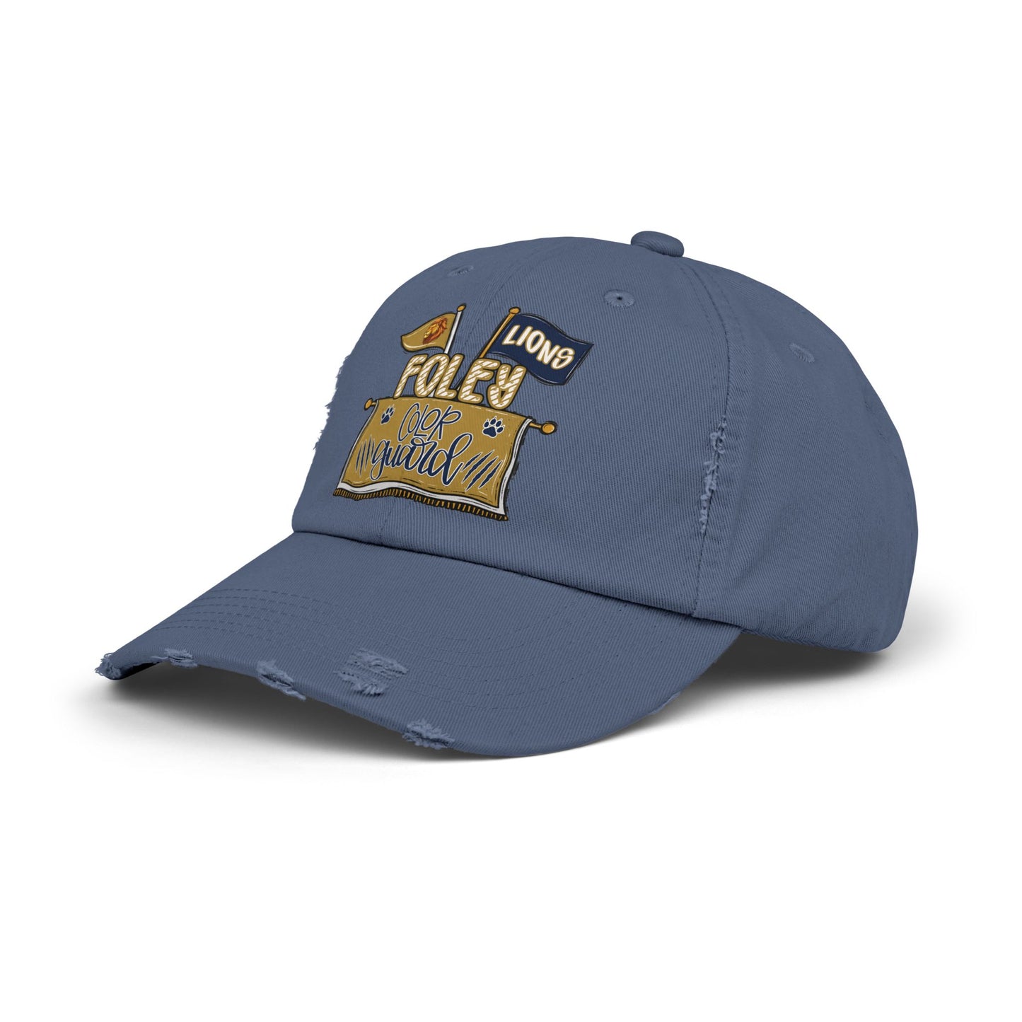 Lions Color Guard Distressed Cap