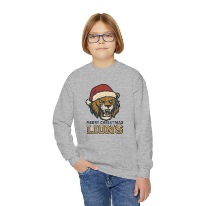 Merry Christmas Lions Sweatshirt - Gildan