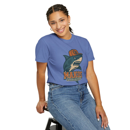 Adult Makos Baseball T-shirt - Comfort Colors