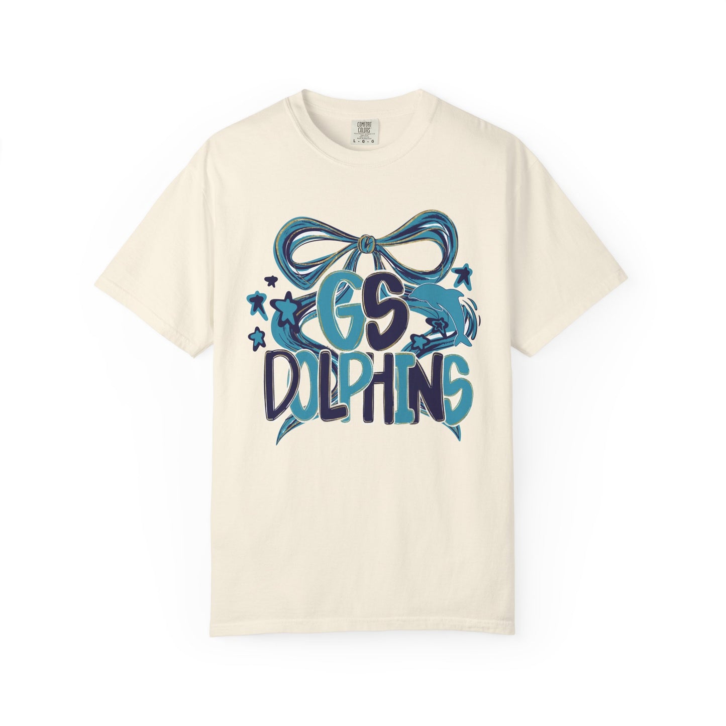 Adult GS Dolphins Bow - Comfort Colors