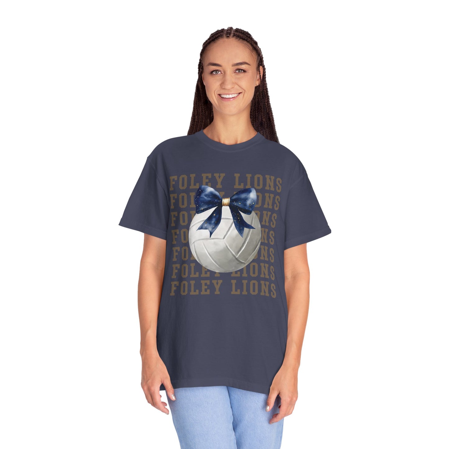 Foley Lions Volleyball T-Shirt - Comfort Colors