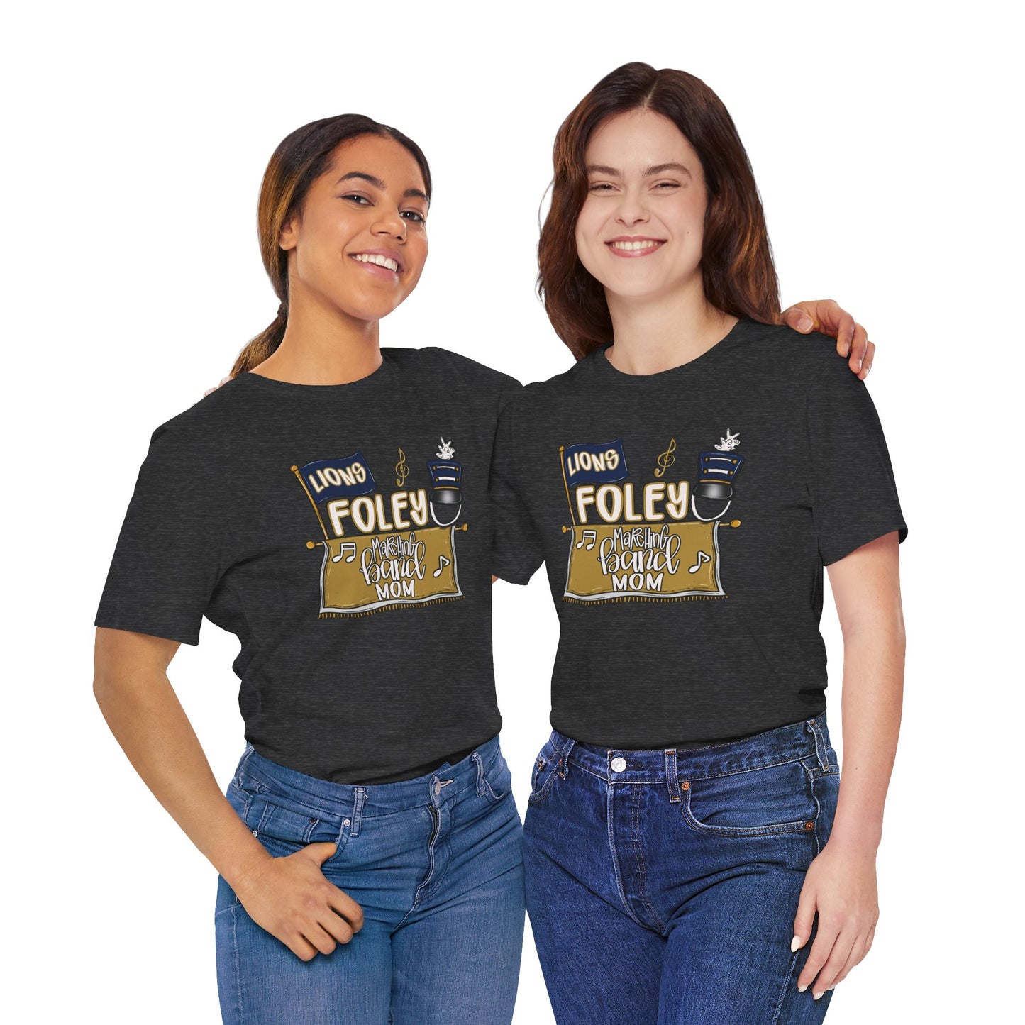 Adult Foley Lion Mom Tee - Bella Canvas