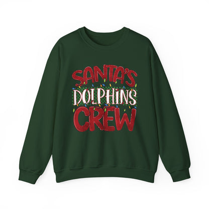 Santa's Dolphins Crew - Gildan