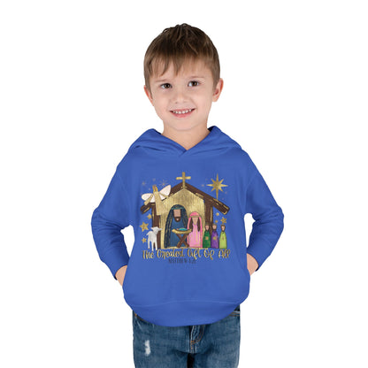 "The Greatest Gift of All" Toddler Hoodie