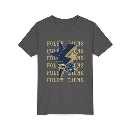 Youth Foley Lions Lightning Football T