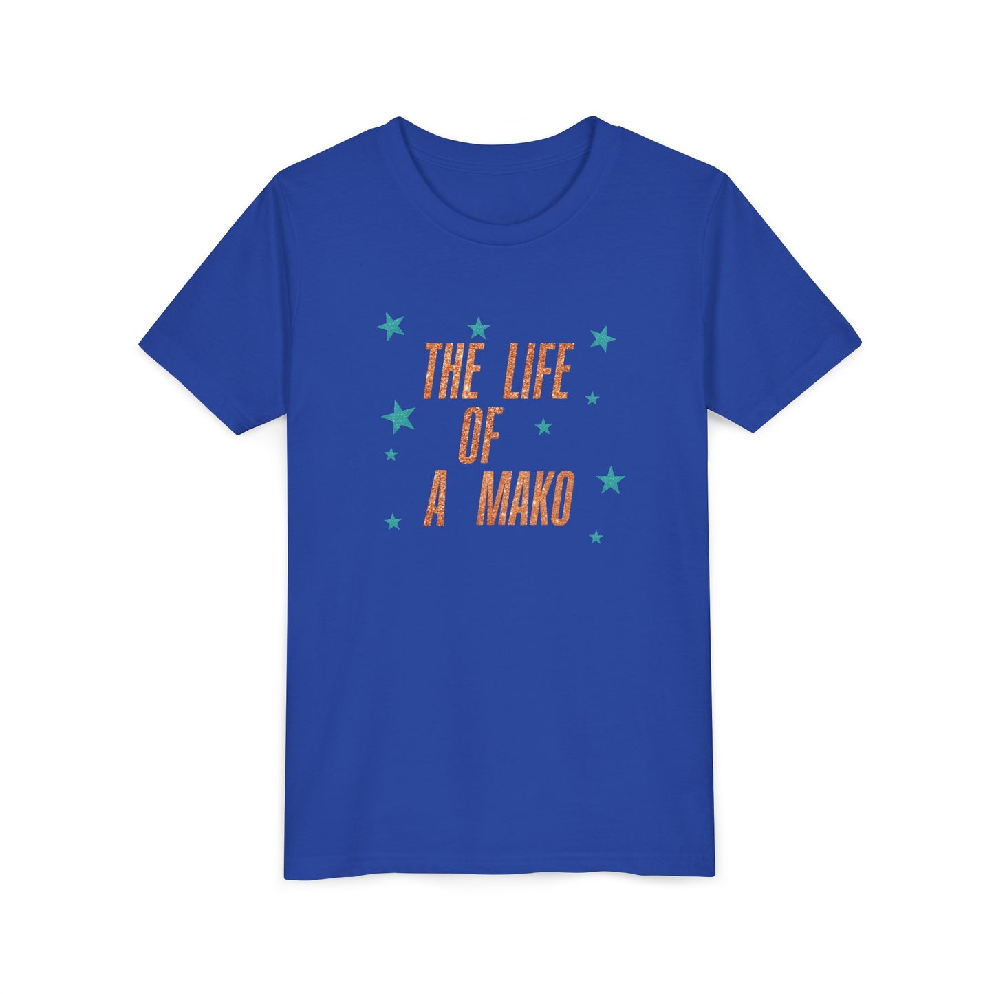 Life of a Mako FAUX  Glitter - Bella Canvas