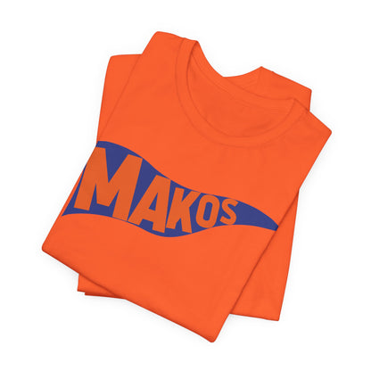 Adult Makos Pennant Unisex Jersey Tee - Bella Canvas