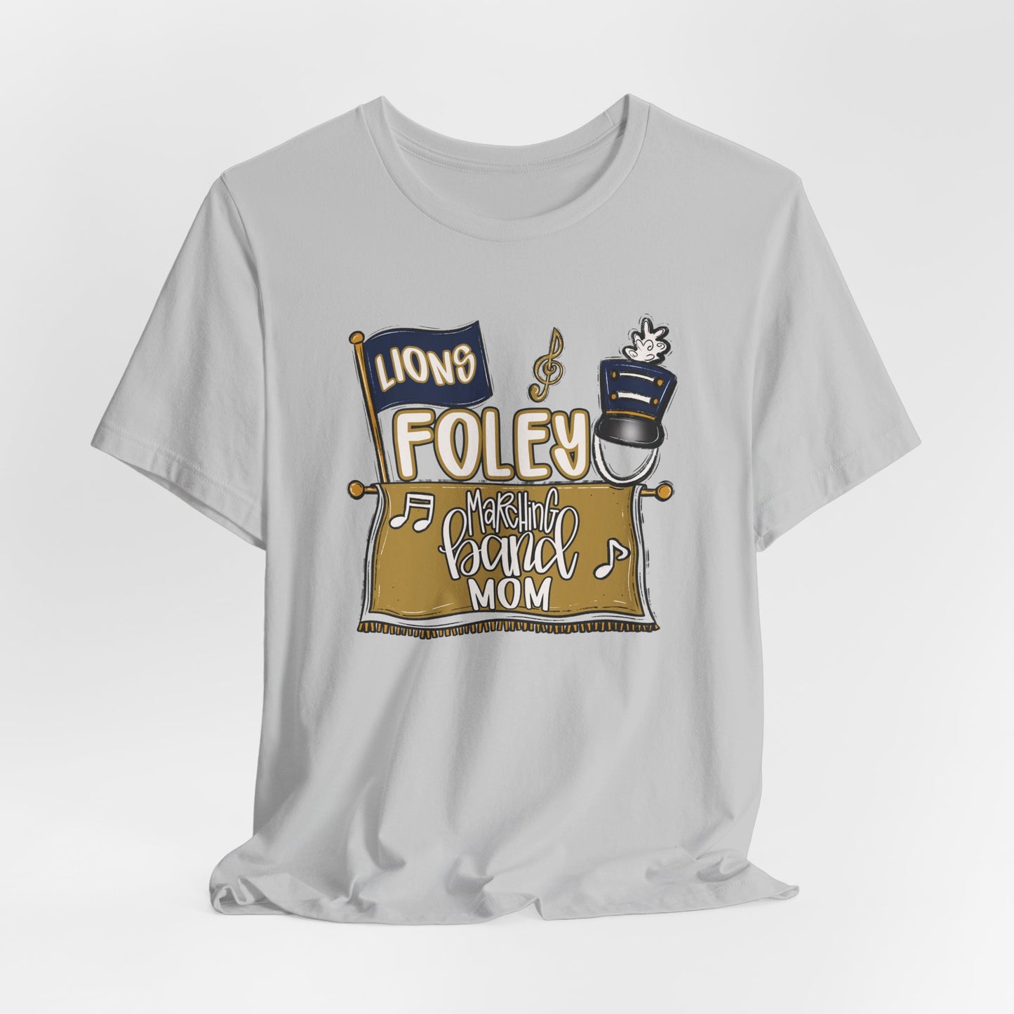 Adult Foley Lion Mom Tee - Bella Canvas