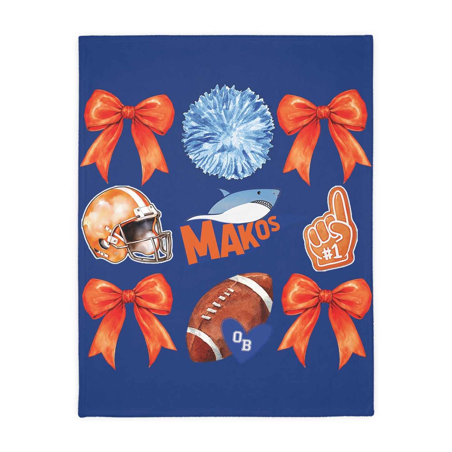 Makos Football Spirit 2 Sided Throw