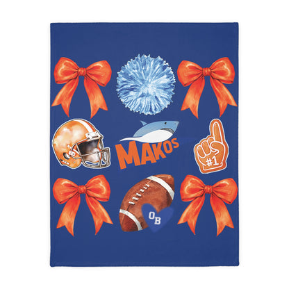 Makos Football Spirit 2 Sided Throw
