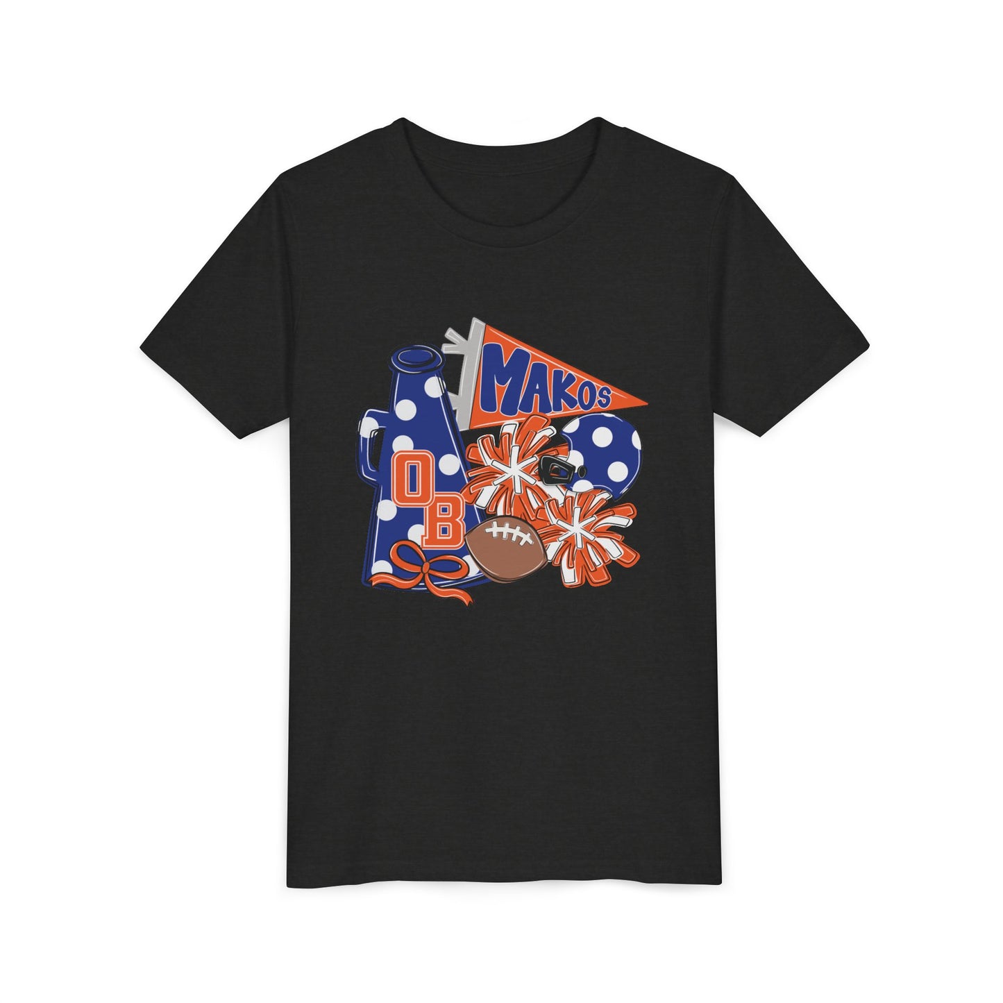 Youth Makos Football Spirit Tee
