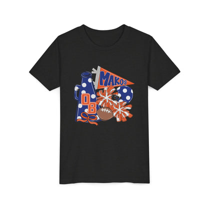 Youth Makos Football Spirit Tee